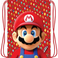 25pz Morralitos Dulceros-personalizados- Mario Bros 