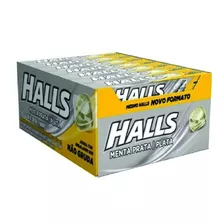 Bala Drops Halls Caixa C/21 Cada - Atacado - Escolha O Sabor Sabores: Prata