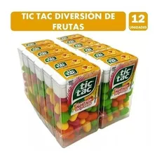 Caramelo Tic Tac Diversión De Frutas (caja Con 12 Unidades)