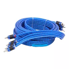 Stinger 12-foot 4-channel 6000 Series Rca Cable De Intercon