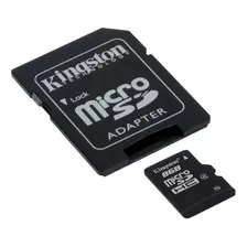 Tarjeta De Memoria Kingston 8gb Microsdhc Clase 4 Sdc4/8gb,