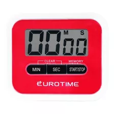 Timer Eurotime Hogar Rojo 66/7401 Casiocentro