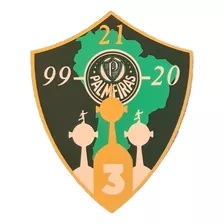 Patch Tricampeão Libertadores Para Camisa Palmeiras