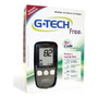 Kit Medidor De Glicemia Completo Para G-tech Free Preto