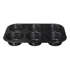 Molde Para Muffins Antiadherente De 6 Tazas Winco, Estañado