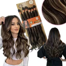 Cabelo Bio Orgânico Liso Ondulado 70cm 300gr Tela Premium