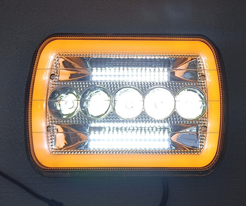 Faros Led Arillo Luminoso Led Gel Ambar Ford Ranger Bronco Foto 8