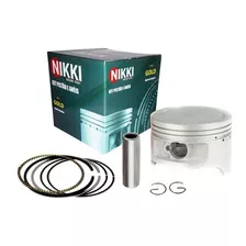 Kit Pistão Com Anéis Honda Titan 160 / Bros 160 0.25 Nikki