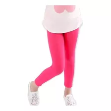 3 Pzas De Leggins 100% Licra De Algodon Para Niña C/40% Desc