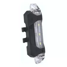 Lanterna Farol Traseiro Sinalizador Leds Usb Bike Bicicleta