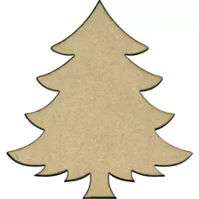 Arbolito Navidad Fibrofacil Figura Mdf 3 Mm 7 Cm 100 Un