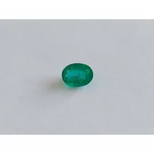 Esmeralda Natural Oval Cristalizada Verde Lindo 0.6ct 4,5x6m