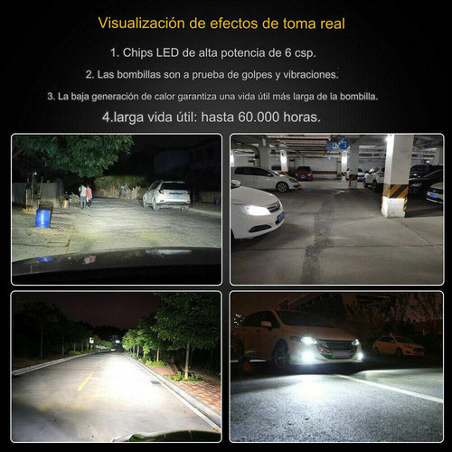 17000lm Juego De Luces Led Para Mercedes Benz C300 C350 Foto 8