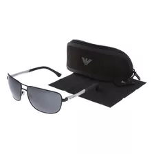 Anteojos De Sol Emporio Armani Solar, Rubber Black