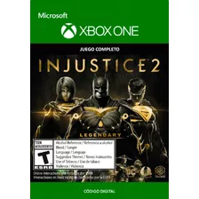 Injustice 2 Legendary Edition Xbox One/series X|s Código 