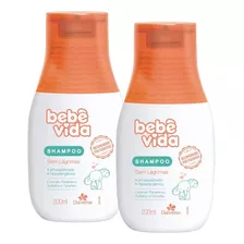  2un Shampoo Hipoalergernico Bebe Vida 200ml Davene