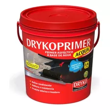 Primer Asfáltico Base De Água 3,6l Drycoprimer Acqua Dryko