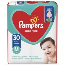 Fralda Descartável Infantil Pampers Supersec Atacado Barato