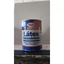 Látex Al Agua Sipa Extra Cubriente Blanco 1 Litro