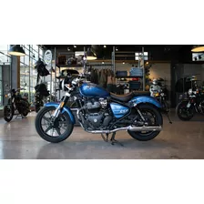 Royal Enfield Super Meteor 650 Astral Blue 1° Service Gratis