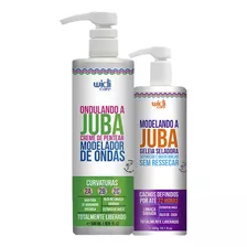 Wide Care Ondulando A Juba 500g E Geleia Modelando 300g