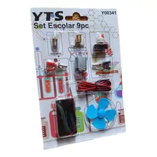 Kit/set/juego Circuito Eléctrico Escolar Yts 9 Piezas