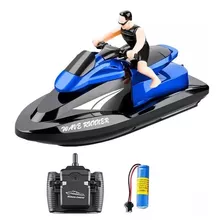 Moto Aquática Controle Remoto Jet Ski Brinquedo Piscina Lago