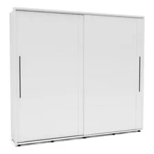 Guarda Roupa Casal Coimbra 2 Portas 6 Gavetas Branco