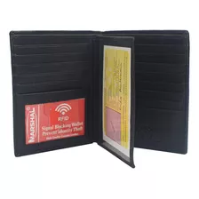 Marshal Rfid Bloqueo Bifold Hipster Multi Tarjeta De Crédit