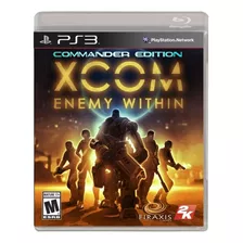 Xcom Enemy Within Commander Ed. Ps3 Midia Fisica Novo