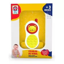 Celular Infantil De Vinil Estela Para Bebê Para Apertar