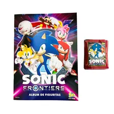 Album Sonic Frontiers 2023 - Album + 20 Sobres De Figuritas