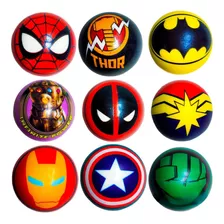 Pelota Blanda Squishy Soft De Avengers Juguete Souvenir X 3