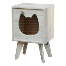 Mesa De Luz Cama Cucha Gato Mascota X2 Unidades