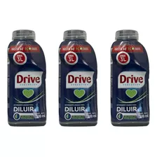 Detergente Drive Pack 3 Rinde 60 Ecolavados Concentrado 