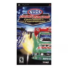 Jogo Nhra Drag Racing Countdown To The Championship Para Psp