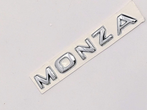 Emblema Genrico Letra Monza Chevy Chevrolet  Foto 2