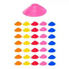 50x Chapéu Chines Cone 19cm Mini Treino Esporte Funcional 