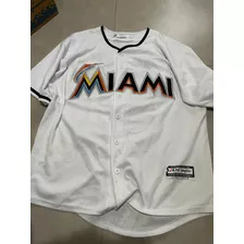 Camisa Miami Marlins Ichiro Mlb Majestic