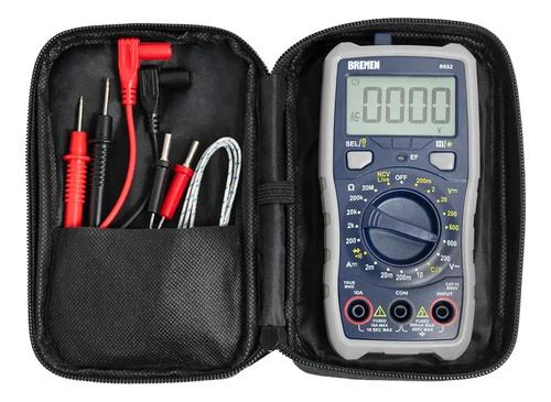 Tester Multimetro Digital True Rms Bremen Buscapolo 8652 Dgm