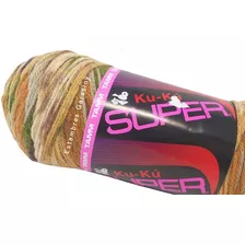 Estambre Ku-ku Super Tubo De 200 Gramos Color Matizado Otoñal