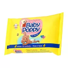 Toalha Baby Poppy Premium Toalhas Umedecidas Com 100un Full