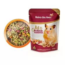 Kit 6 Rações Hamster Gold Mix 500g - Reino Das Aves