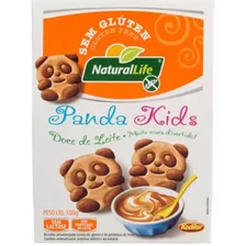 Biscoito Panda Kids Doce De Leite S/glúten Natural Life 100g