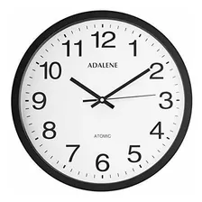 Adalene 12 Inch Large Atomic Wall Clock Analog Display - Vi