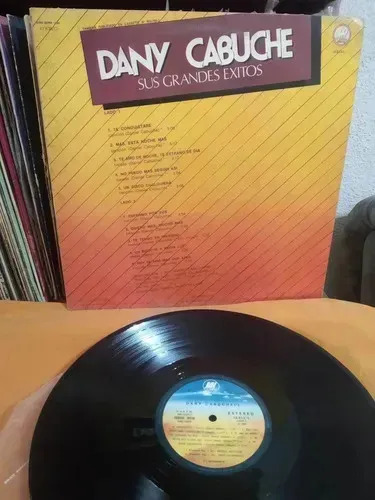 Dany Cabuche - SUS GRANDES EXITOS - vinilo 1980