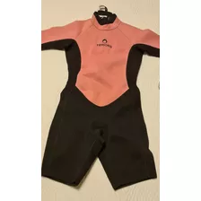 Traje De Neoprene Tribord Niña/o Talle 12 Rosa