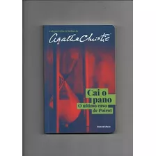 Cai O Pano, De Agatha Christie. Editora Folha De S. Paulo, Capa Mole Em Português