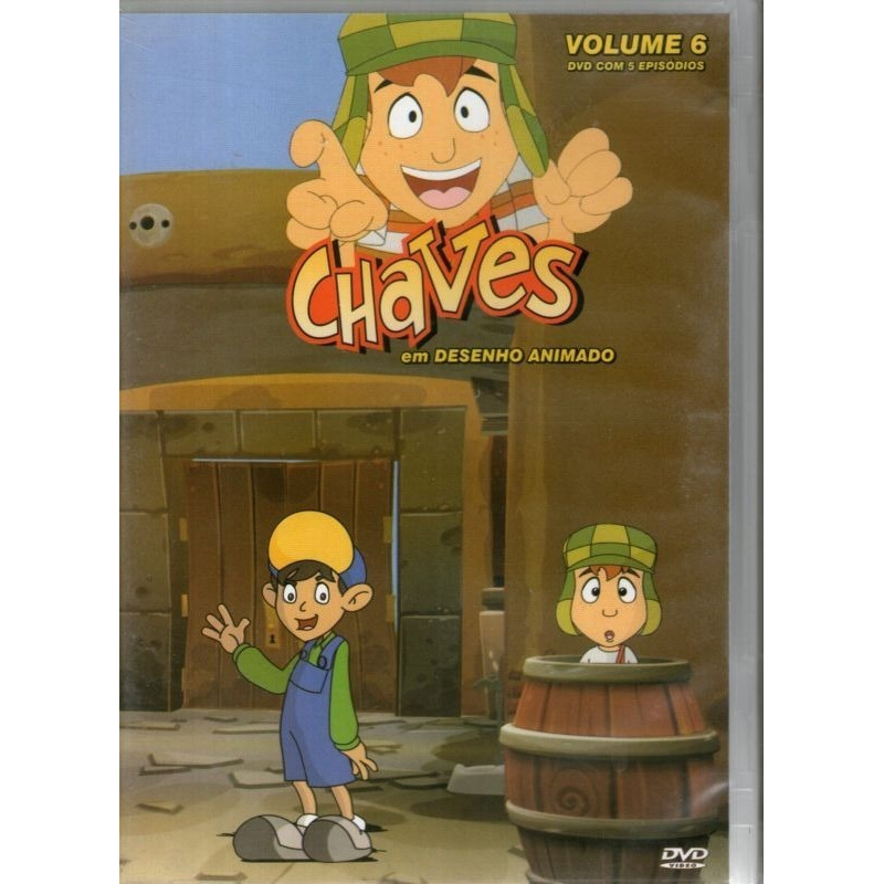 Dvd Chaves - A Casinha Do Chaves - Vol.3 Desenho Animado