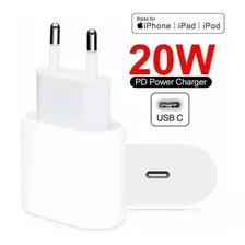 Carregador Turbo 20w + Cabo Tipo Usb-c 1ª Linha Para iPhone